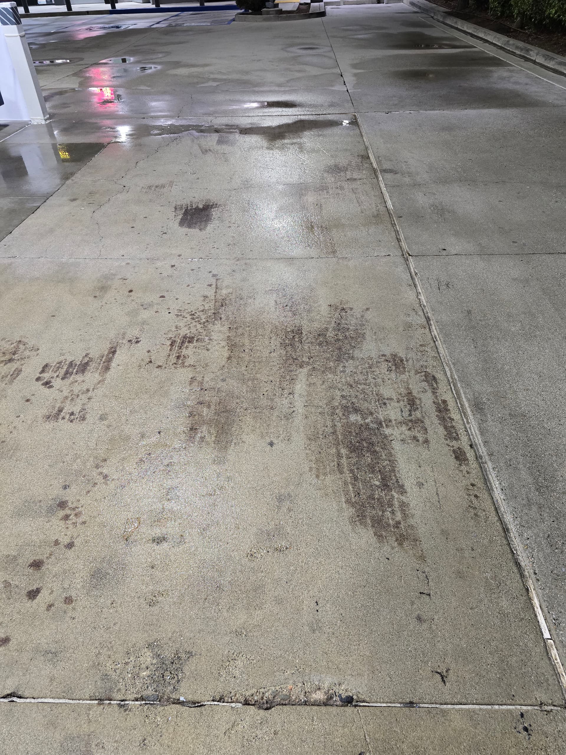 Gallery photos for Gas Station Concrete Deep Clean with Pressure Washing and Sandblasting: Image #5